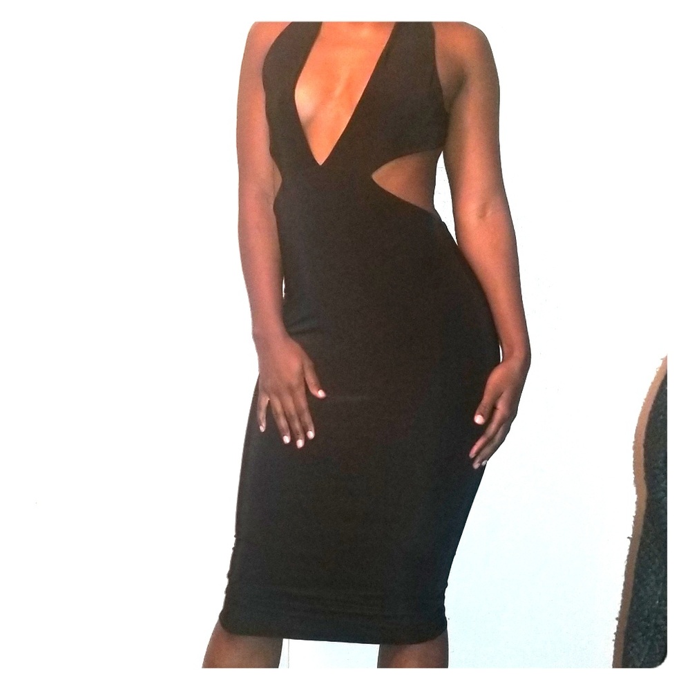 Boohoo sexy little black dress